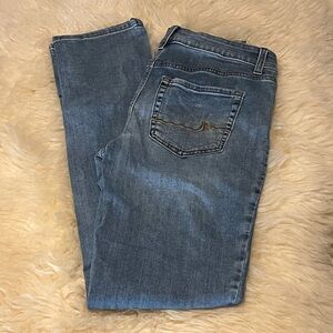 Maurices Straight Leg Blue Long Jeans